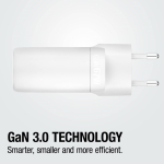 Snellader met USB-A en 2x USB-C Fresh'n Rebel 67W kleur lichtgrijs