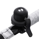 Fietsbel met verborgen tracker voor Android en Apple kleur zwart vierde weergave