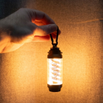 Oplaadbare lamp en zaklamp 10 uur gebruiksduur, USB-C kleur zwart vierde weergave