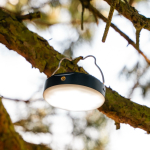 Buitenlamp van 300 lumen met externe batterij van 10.000 mAh kleur zwart vijfde weergave