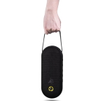Draagbare speaker met handgreep en RGB-verlichting in 8 kleuren 30 W kleur zwart tweede weergave