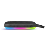 Draagbare speaker met handgreep en RGB-verlichting in 8 kleuren 30 W kleur zwart derde weergave