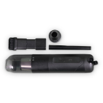 Draadloze 2-in-1 stofzuiger en blazer, oplaadbaar via USB-C kleur zwart tweede weergave