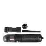Draadloze 2-in-1 stofzuiger en blazer, oplaadbaar via USB-C met afdrukgebied
