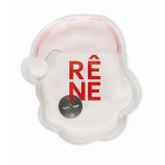 Herbruikbare handwarmer van plastic in de vorm van de kerstman kleur meerkleurig hoofdweergave tweede weergave