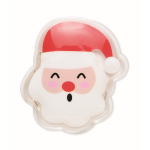 Herbruikbare handwarmer van plastic in de vorm van de kerstman kleur meerkleurig achtste weergave