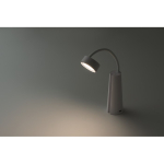 2-in-1 bureaulamp en zaklamp met verstelbaar licht in 3 standen kleur wit foto bekijken vierde weergave