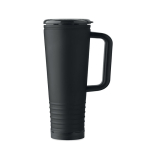Thermosbeker met dubbele wand en ingebouwde speaker 700 ml kleur zwart