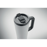 Thermosbeker met dubbele wand en ingebouwde speaker 700 ml kleur wit