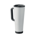 Thermosbeker met dubbele wand en ingebouwde speaker 700 ml kleur wit