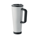Thermosbeker met dubbele wand en ingebouwde speaker 700 ml kleur wit