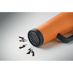 Thermosbeker met dubbele wand en ingebouwde speaker 700 ml kleur oranje