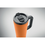 Thermosbeker met dubbele wand en ingebouwde speaker 700 ml kleur oranje