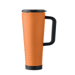 Thermosbeker met dubbele wand en ingebouwde speaker 700 ml kleur oranje