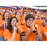 Thermosbeker met dubbele wand en ingebouwde speaker 700 ml kleur oranje