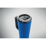 Thermosbeker met dubbele wand en ingebouwde speaker 700 ml kleur koningsblauw