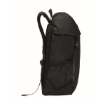 Sportieve RPET 600D rugzak met reflecterende details 15 L kleur zwart