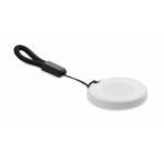 Sleutelhanger tracker compatibel met Apple en Android kleur wit tweede weergave