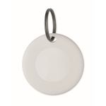 Sleutelhanger tracker compatibel met Apple en Android kleur wit vijfde weergave