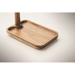 Acaciahouten tray om mee te nemen en voor kleine spullen kleur hout foto bekijken vijfde weergave