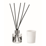Aromaset met geurverspreider en kaars van plantaardige was kleur wit zesde weergave