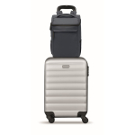 PU-laptoprugzak met RPET-voering met 15''-vak kleur marineblauw