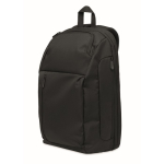 Urban RPET-rugzak met gewatteerd laptopvak 15'' kleur zwart tweede weergave