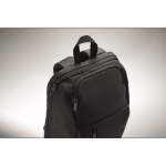 Urban RPET-rugzak met gewatteerd laptopvak 15'' kleur zwart foto bekijken vijfde weergave