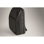 Urban RPET-rugzak met gewatteerd laptopvak 15'' kleur zwart foto weergave