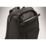 Urban RPET-rugzak met gewatteerd laptopvak 15'' kleur zwart foto weergave