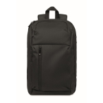 Urban RPET-rugzak met gewatteerd laptopvak 15'' kleur zwart