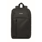 Urban RPET-rugzak met gewatteerd laptopvak 15'' kleur zwart hoofdweergave