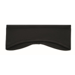 Zachte fleece hoofdband voor koude 280 g/m² kleur zwart tweede weergave