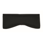 Zachte fleece hoofdband voor koude 280 g/m² kleur zwart vijfde weergave