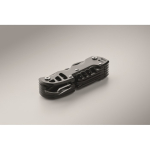 Multitool zakmes van aluminium en roestvrij staal. 13 in 1 met hoes kleur zwart foto bekijken vijfde weergave