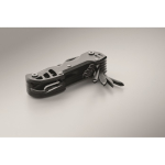 Multitool zakmes van aluminium en roestvrij staal. 13 in 1 met hoes kleur zwart foto bekijken zesde weergave
