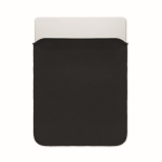 Neopreen laptophoes met 3 mm dikte, geschikt voor 15'' kleur zwart
