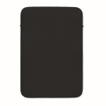 Neopreen laptophoes van 3 mm dik, formaat voor 16'' kleur zwart tweede weergave