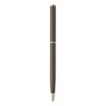 Gerecyclede aluminium pen met chromen clip kleur titanium vijfde weergave