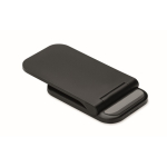 Opvouwbare draadloze oplaad-standaard met USB-C opladen 15W kleur zwart vierde weergave