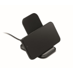 Opvouwbare draadloze oplaad-standaard met USB-C opladen 15W kleur zwart vijfde weergave