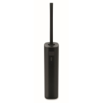 Powerbank van gerecycled aluminium met kabel, 5.000mAh kleur zwart tweede weergave