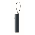 Powerbank van gerecycled aluminium met kabel, 5.000mAh kleur marineblauw achtste weergave