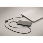 USB-C-kabel met oplaadfunctie voor smartwatch kleur zwart zesde weergave