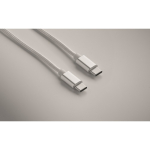USB-C-kabel met oplaadfunctie voor smartwatch kleur wit foto bekijken vierde weergave