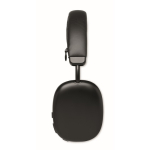Draadloze hoofdtelefoon met hoofdband, handsfree en oplaadbaar kleur zwart achtste weergave