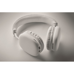 Draadloze hoofdtelefoon met hoofdband, handsfree en oplaadbaar kleur wit foto bekijken zesde weergave