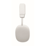 Draadloze hoofdtelefoon met hoofdband, handsfree en oplaadbaar kleur wit achtste weergave