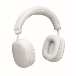 Draadloze hoofdtelefoon met hoofdband, handsfree en oplaadbaar kleur wit tiende weergave