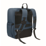 Waterafstotende nylon reissrugzak met meerdere vakken 20 L kleur blauw tweede weergave